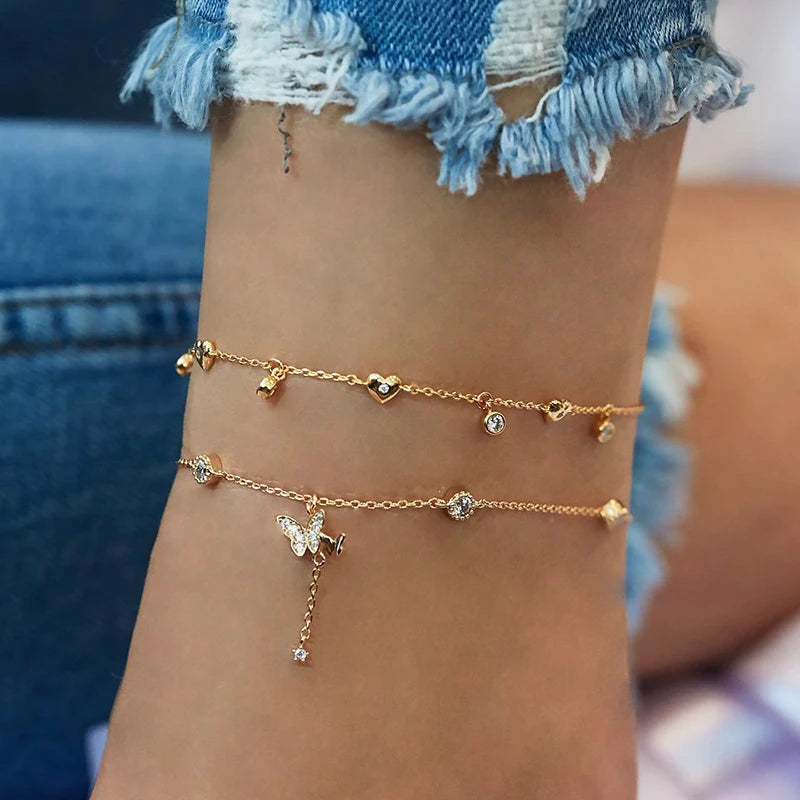 Bohemia Chain Anklets