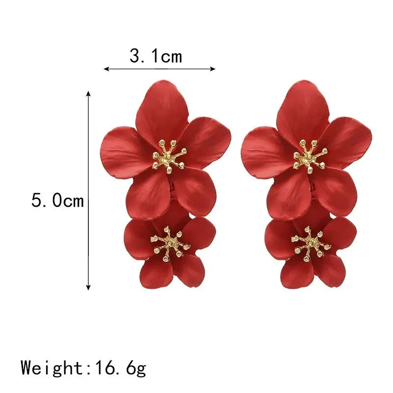 Petal Flowers Earrings