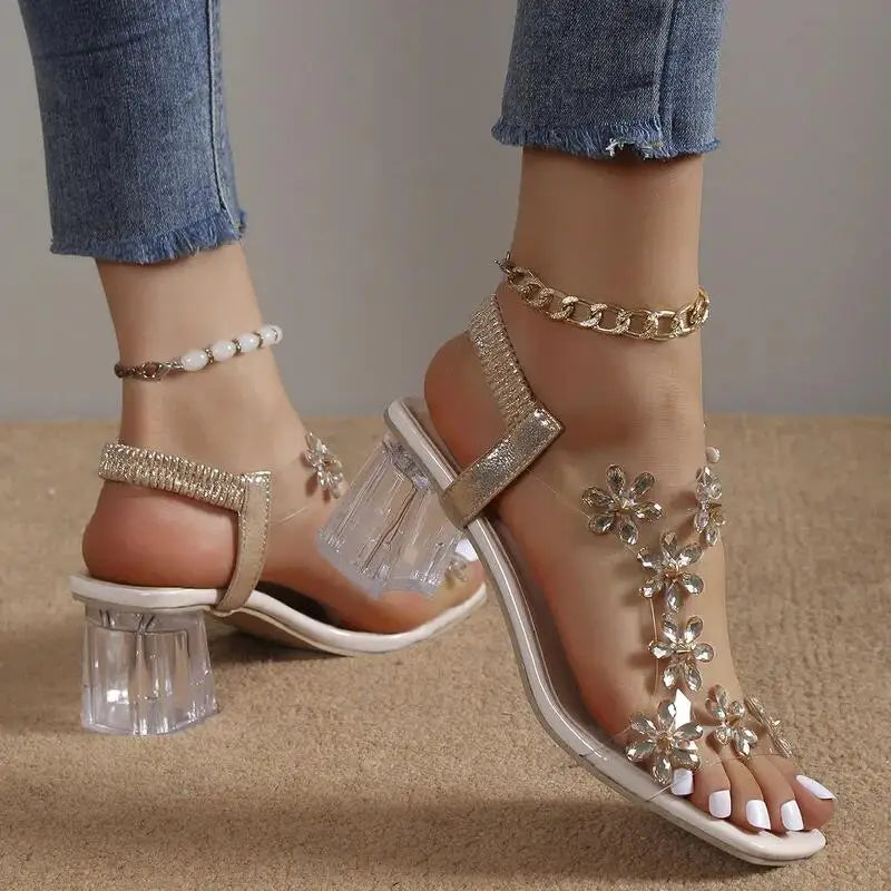 Rhinestone Heel