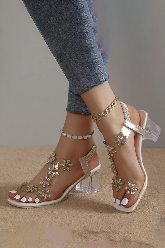 Rhinestone Heel