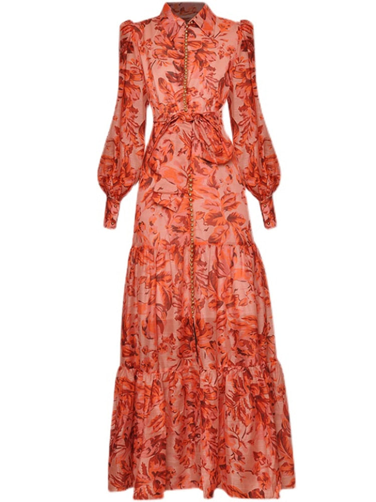 Daniella Dress with Floral Printed 